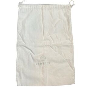 Versace‎ Cream Drawstring Bag